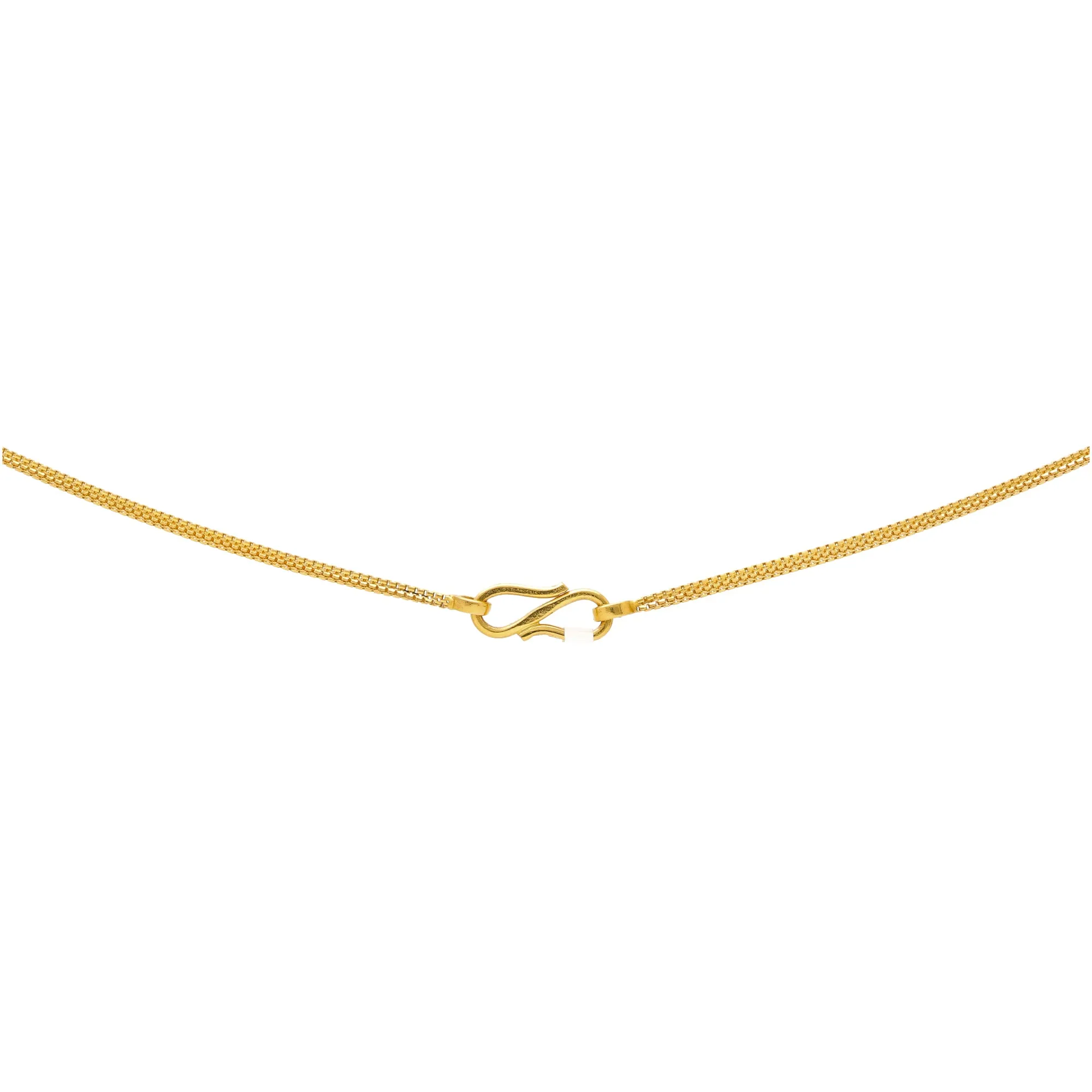 22K Multi-Tone Gold & CZ Mangalsutra Necklace (10.9gm)