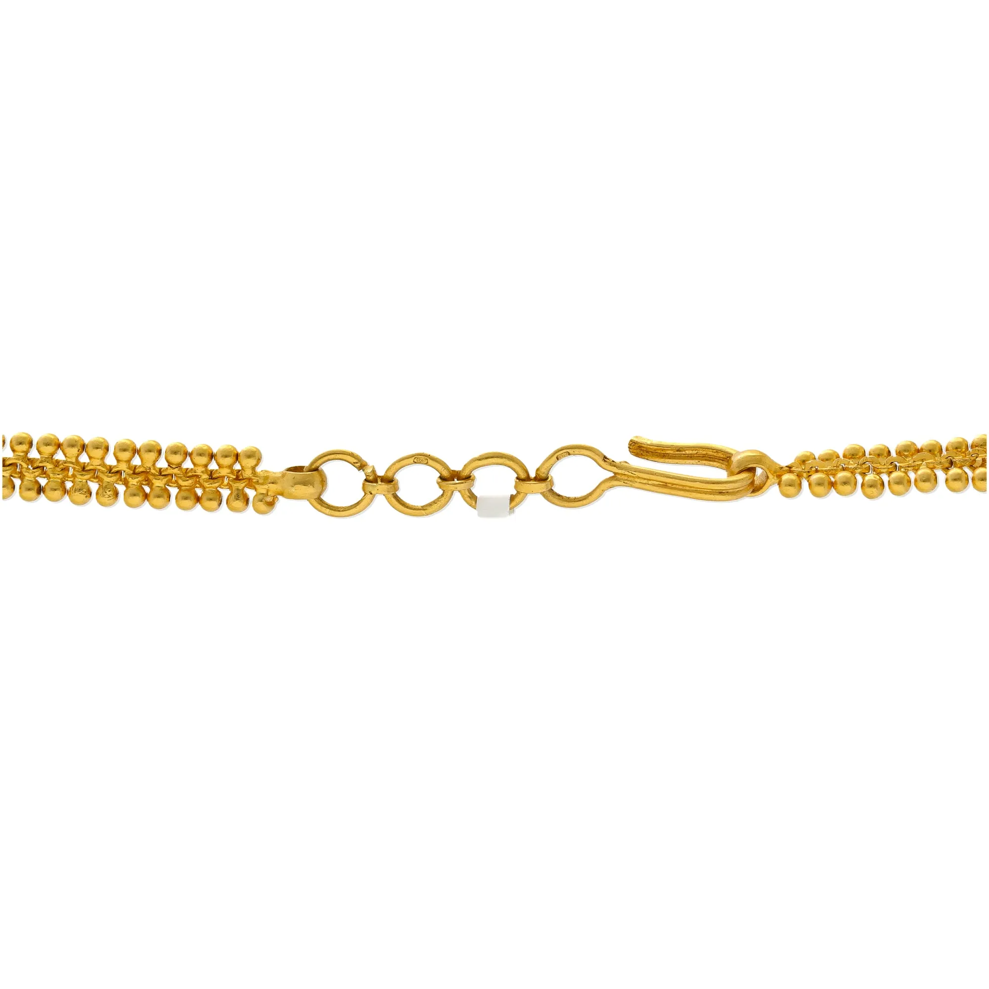 22K Yellow Gold Necklace Set (52.5gm)