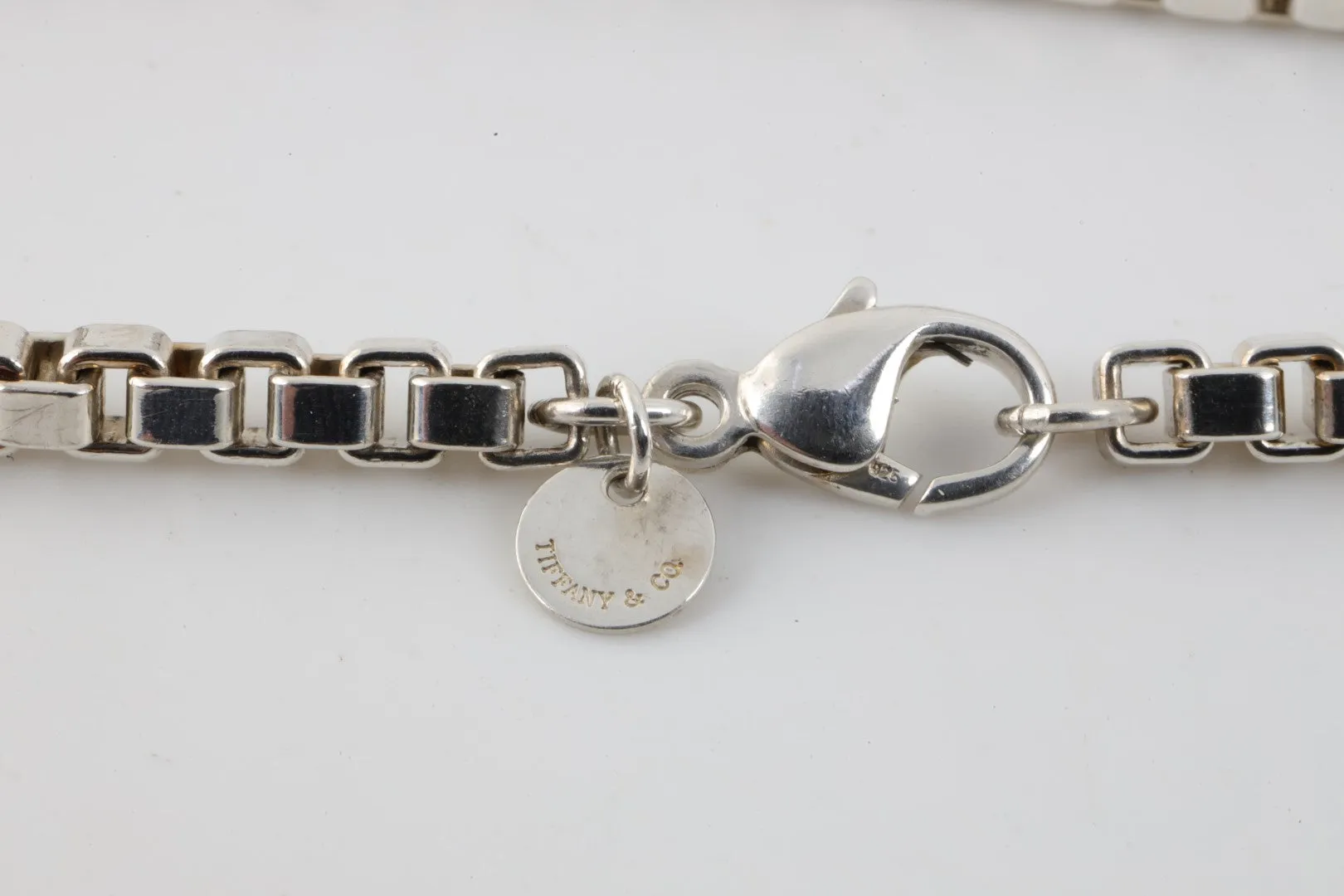 7.5'' Tiffany & Co. 925 Silver Venetian Link Bracelet (16.42g.)