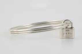 7" Tiffany & Co. 925 Silver 1837 Triple Bangle Bracelets (23.31g.)