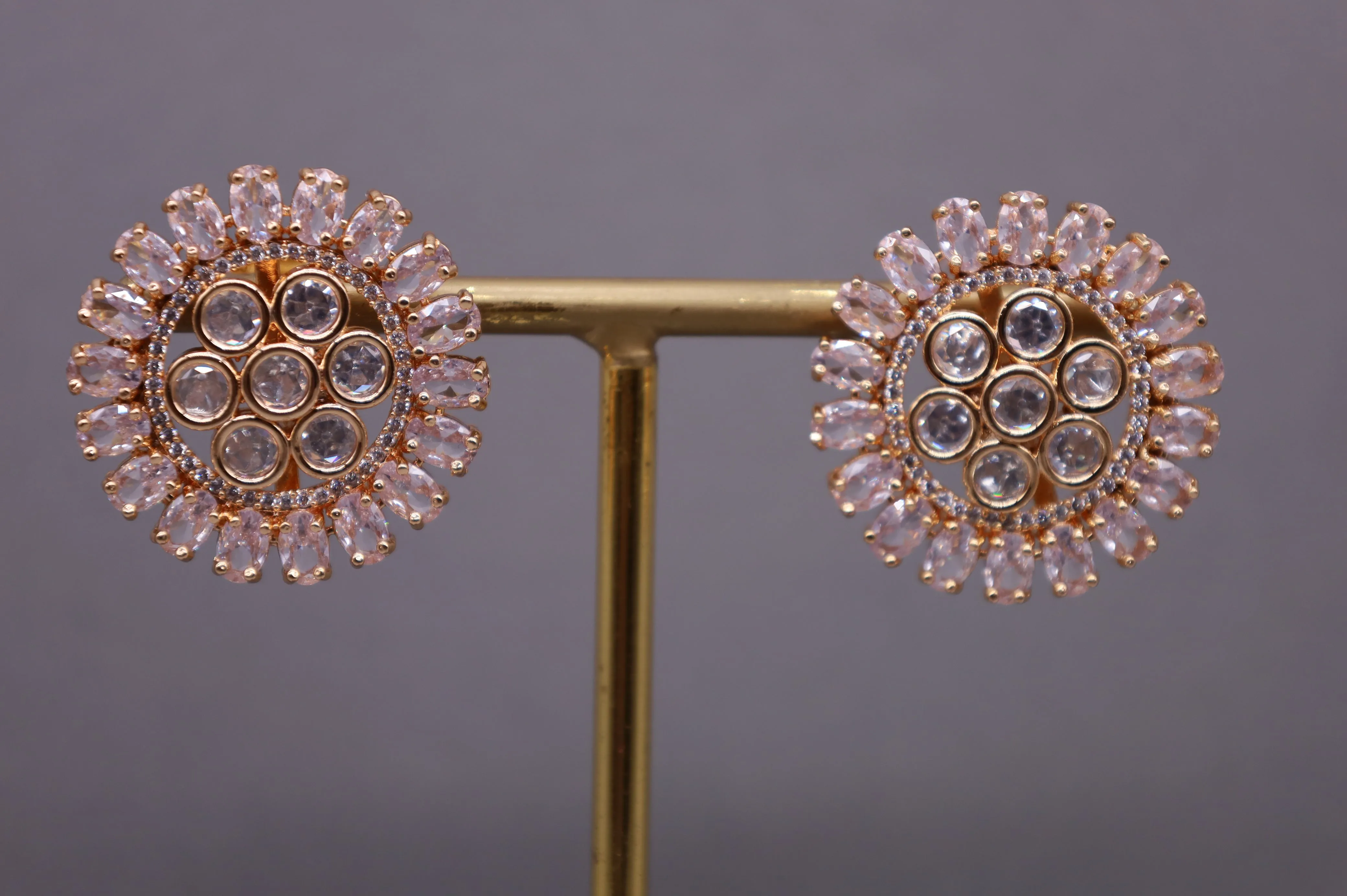 Amalia Kundan Stud Earrings