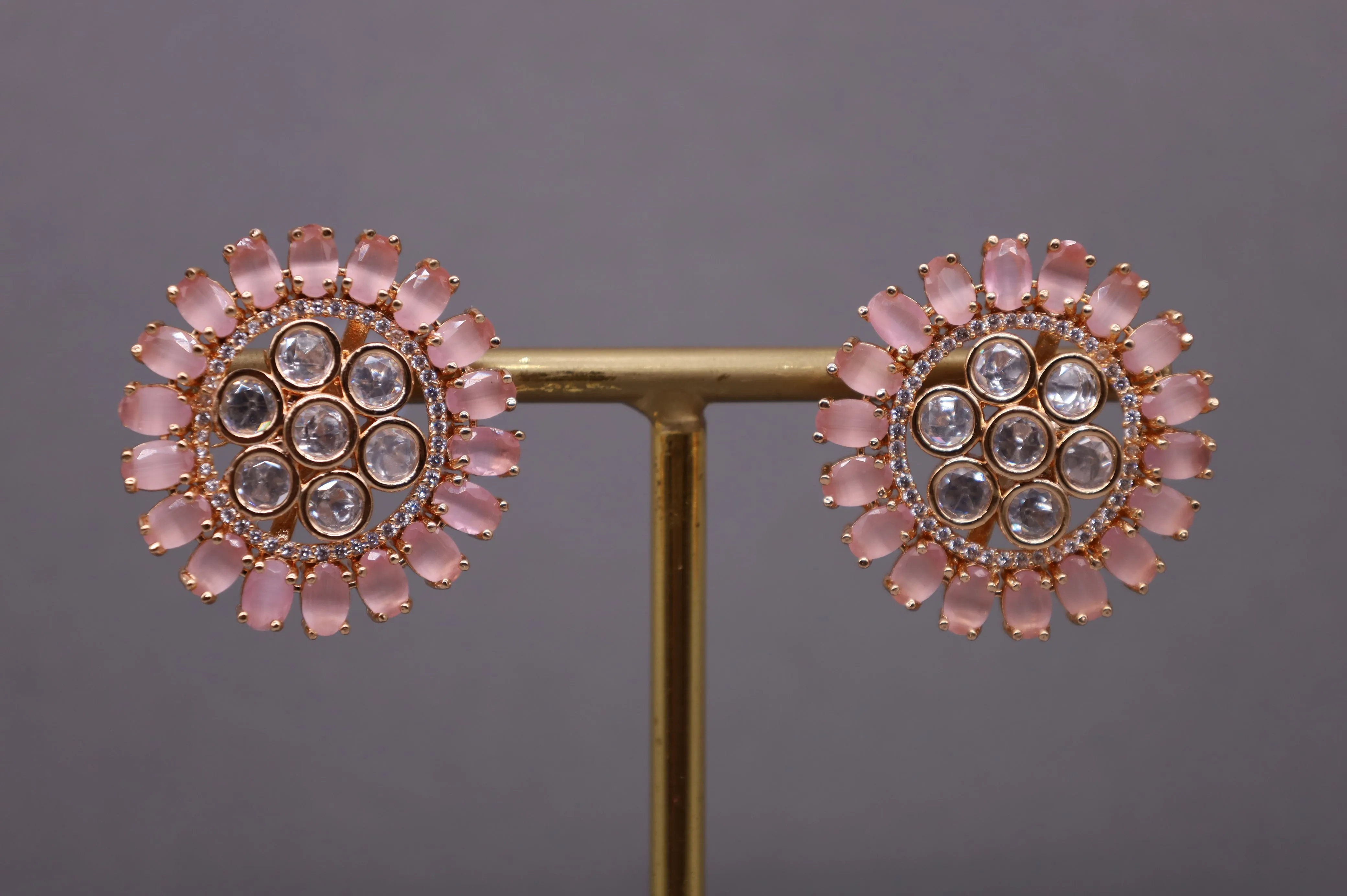 Amalia Kundan Stud Earrings