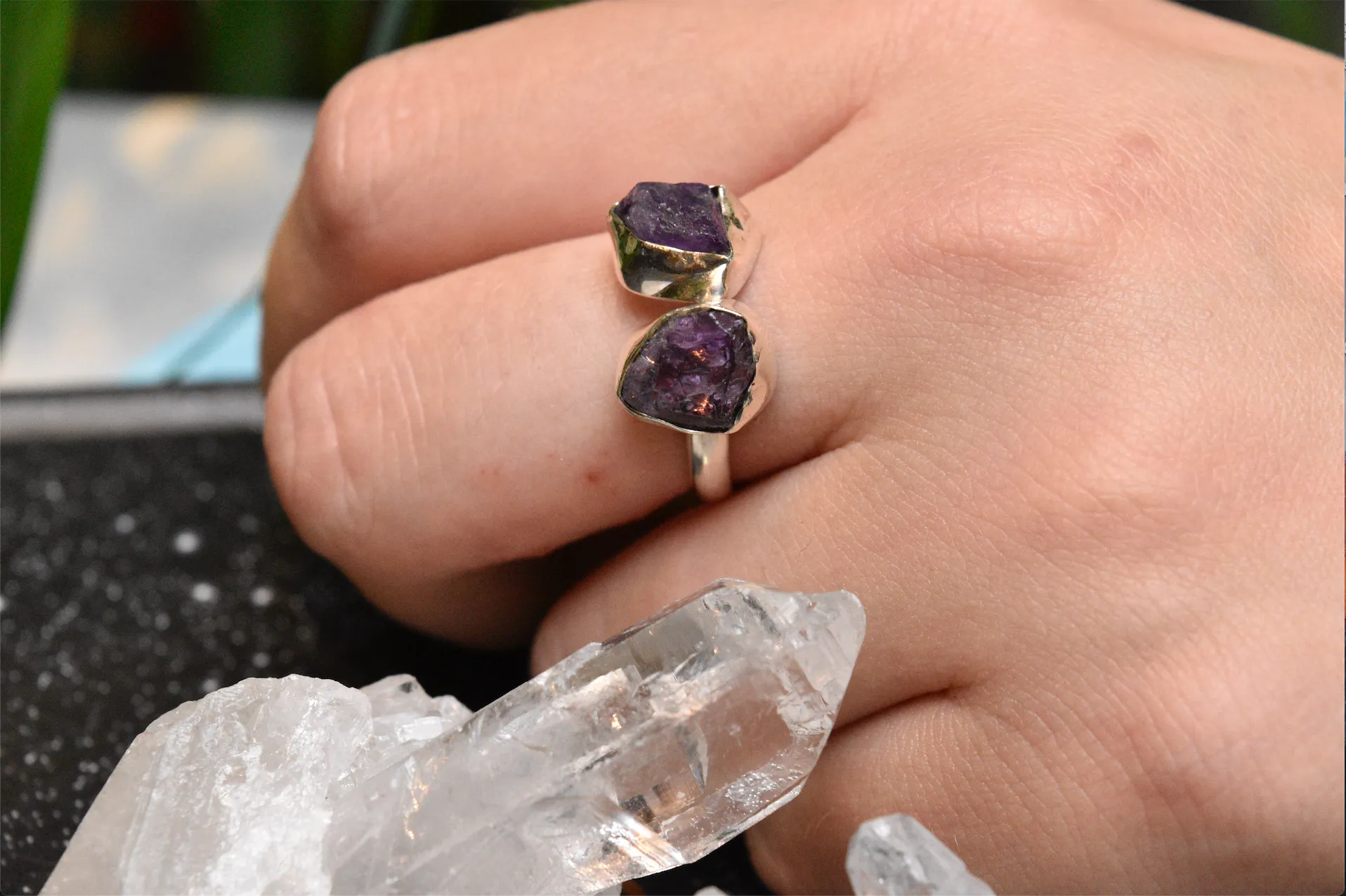 Amethyst Reva Ring