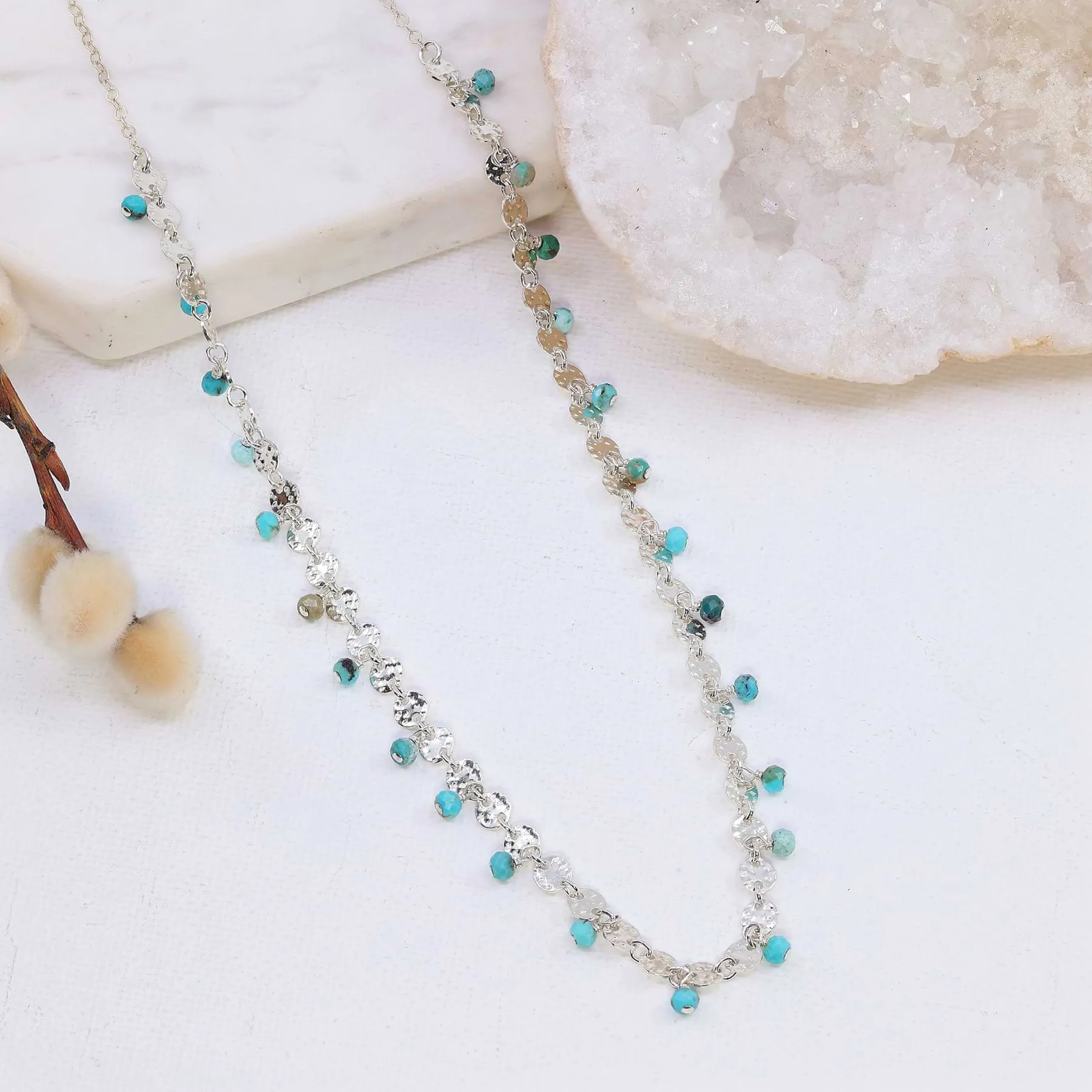 Amira - Sleeping Beauty Turquoise Necklace