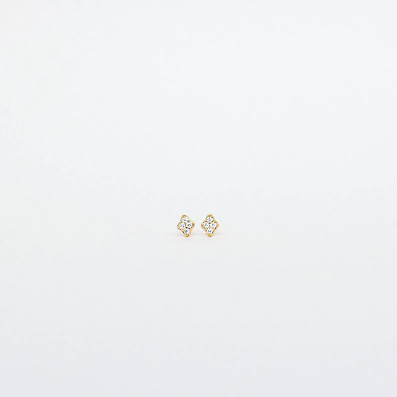 Avery Geometric Diamond Studs