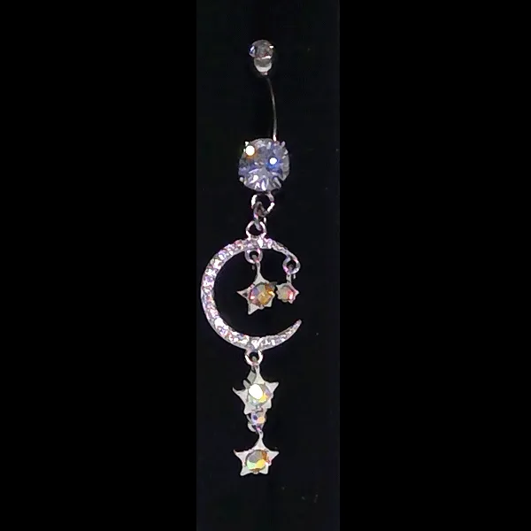 Belly Ring - Ab Stars Triple