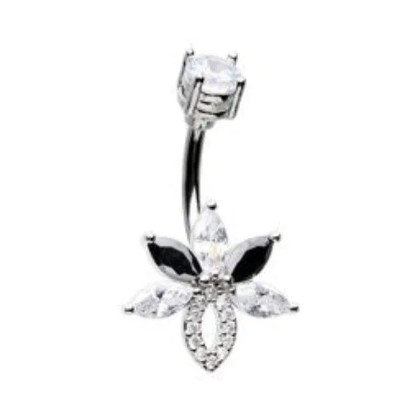 Belly Ring - Cubic Zirconia