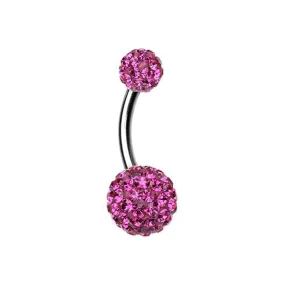 Belly Ring - Tiffny Fuschia