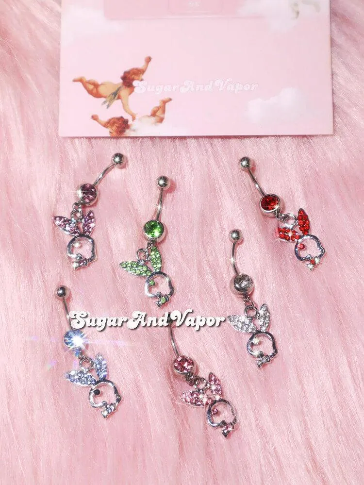 Bling Bunny Belly Ring