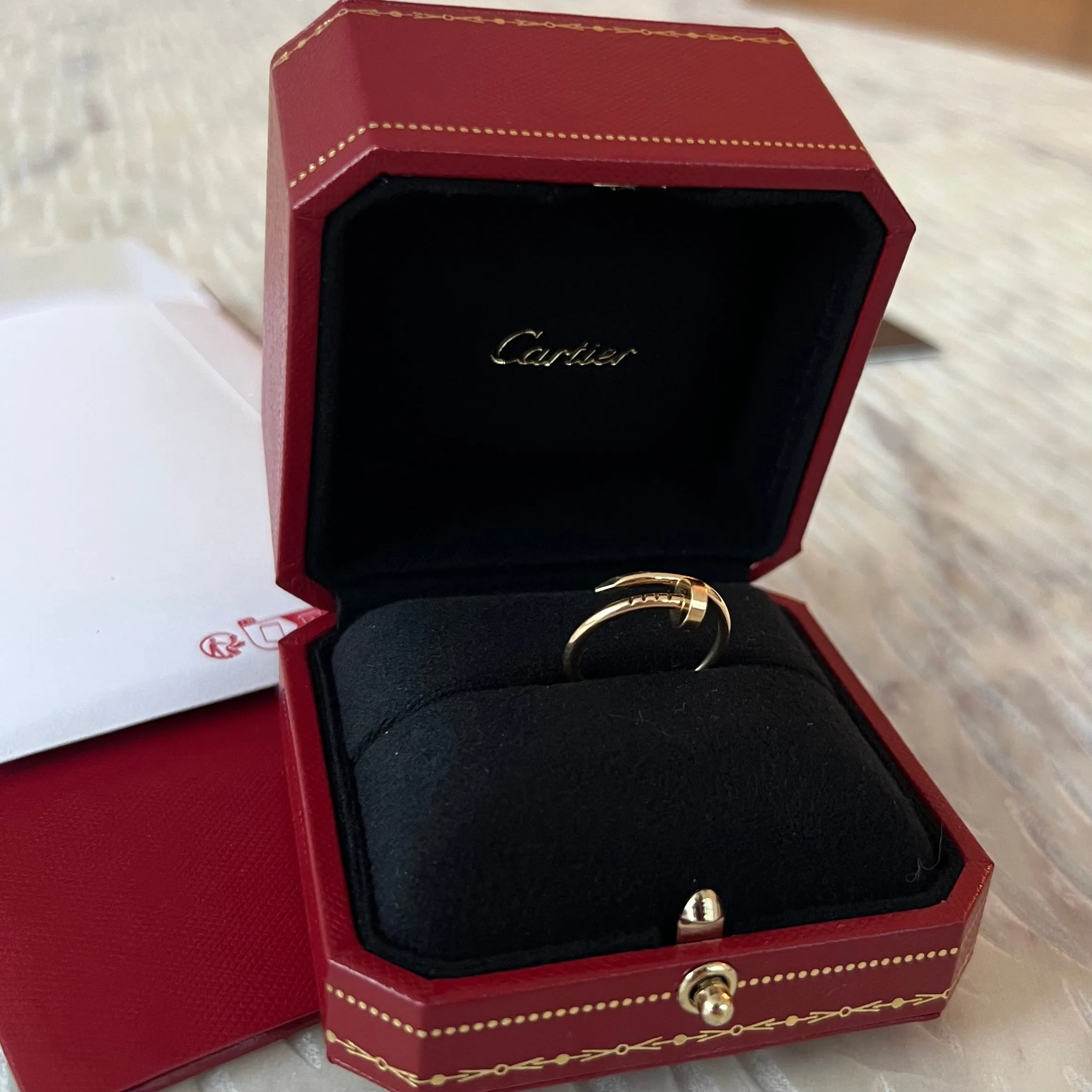 Cartier JUSTE UN CLOU RING, SMALL MODEL