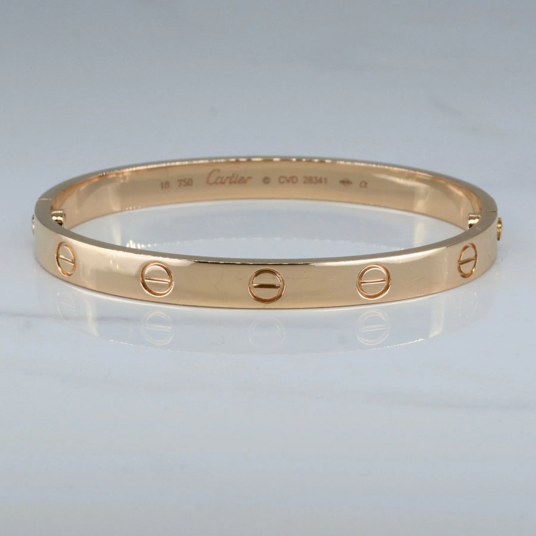 'Cartier' Love Bracelet