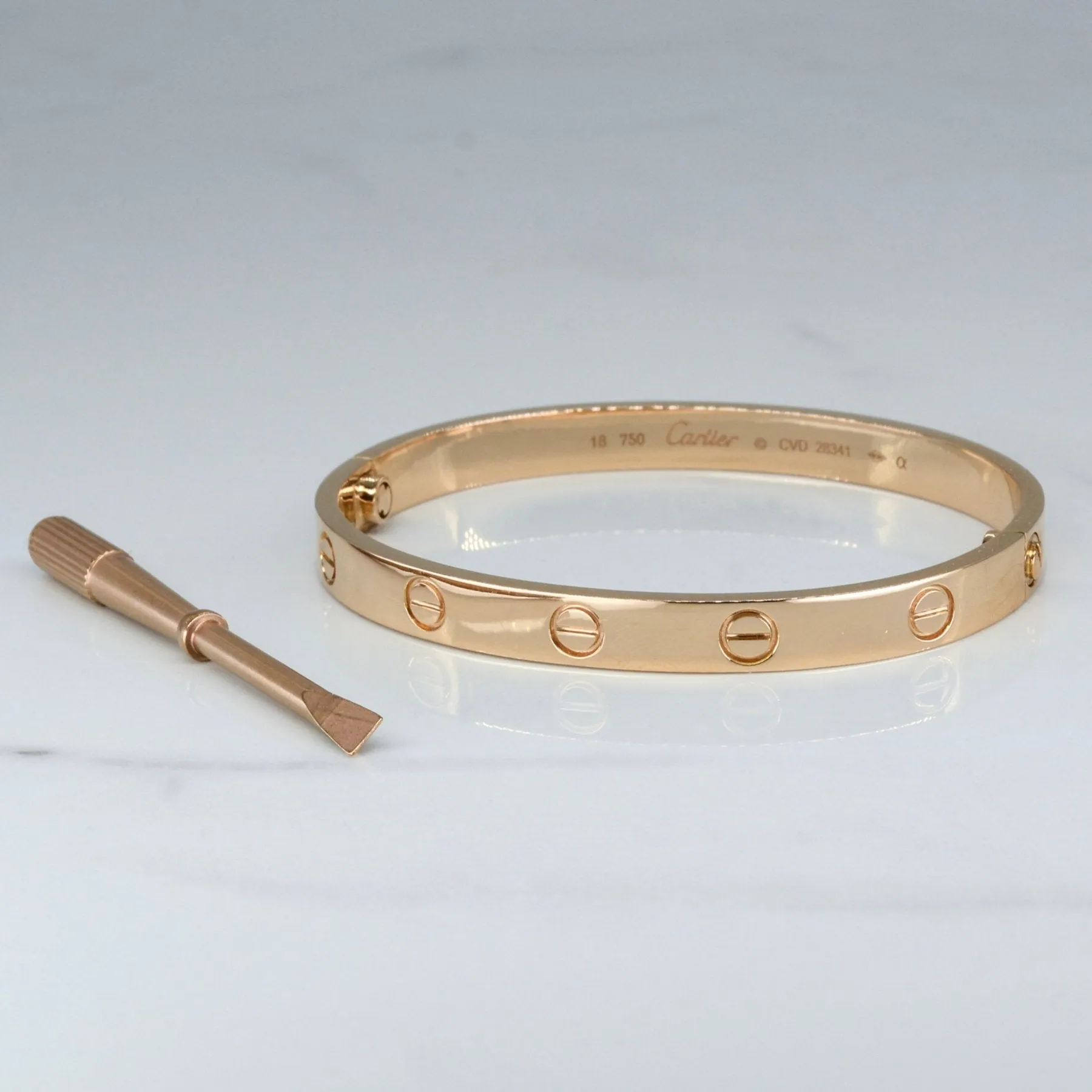 'Cartier' Love Bracelet