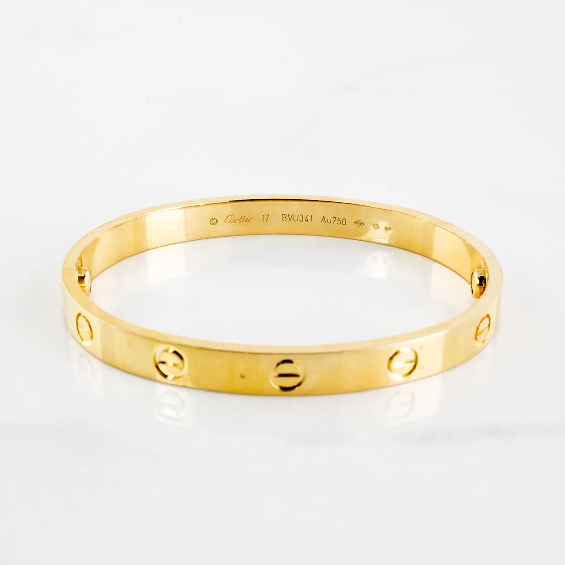 'Cartier' Love Bracelet