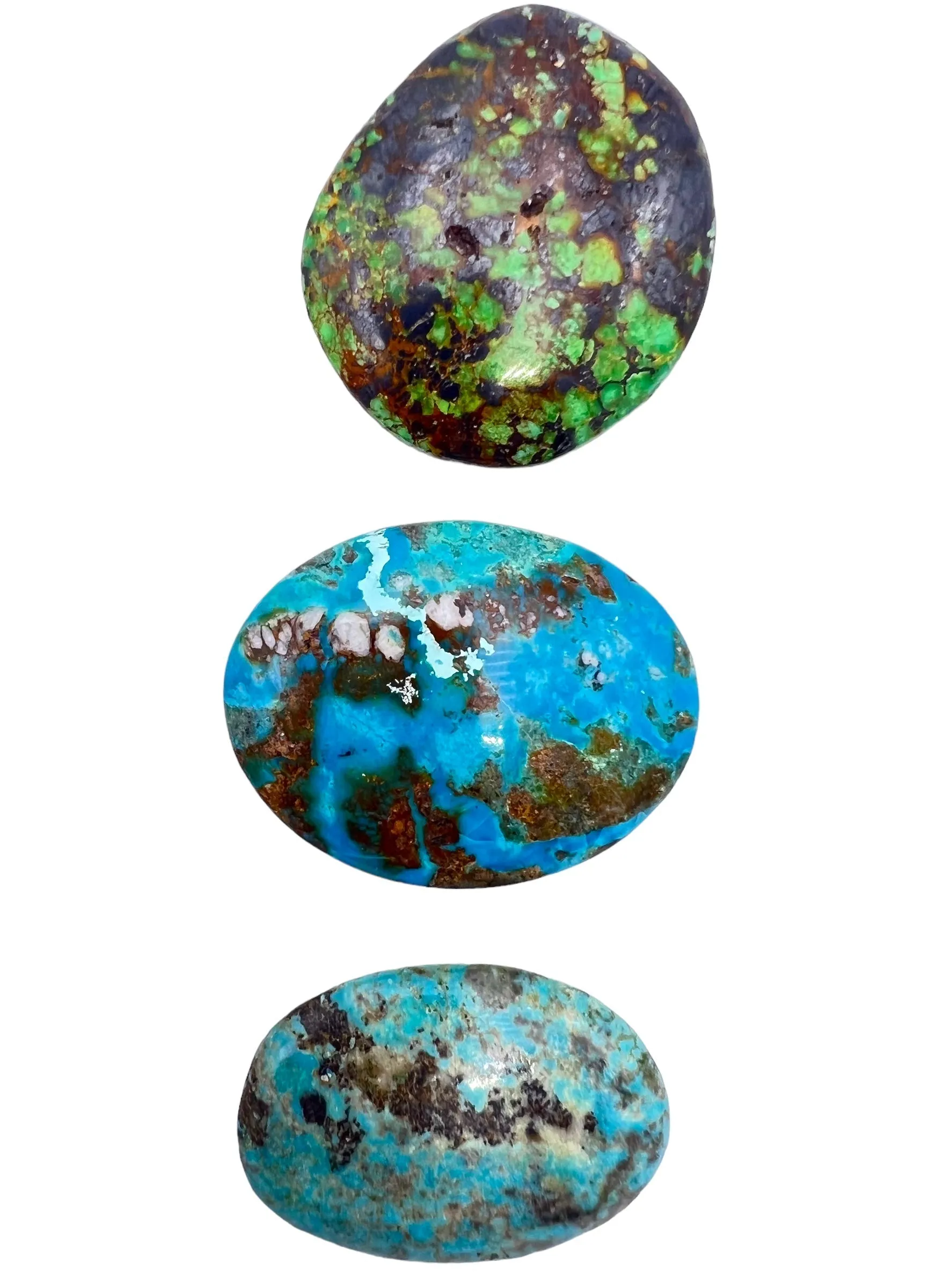 Chinese Turquoise (China) BIG Freeform Cabochons (Select 1 Stone)