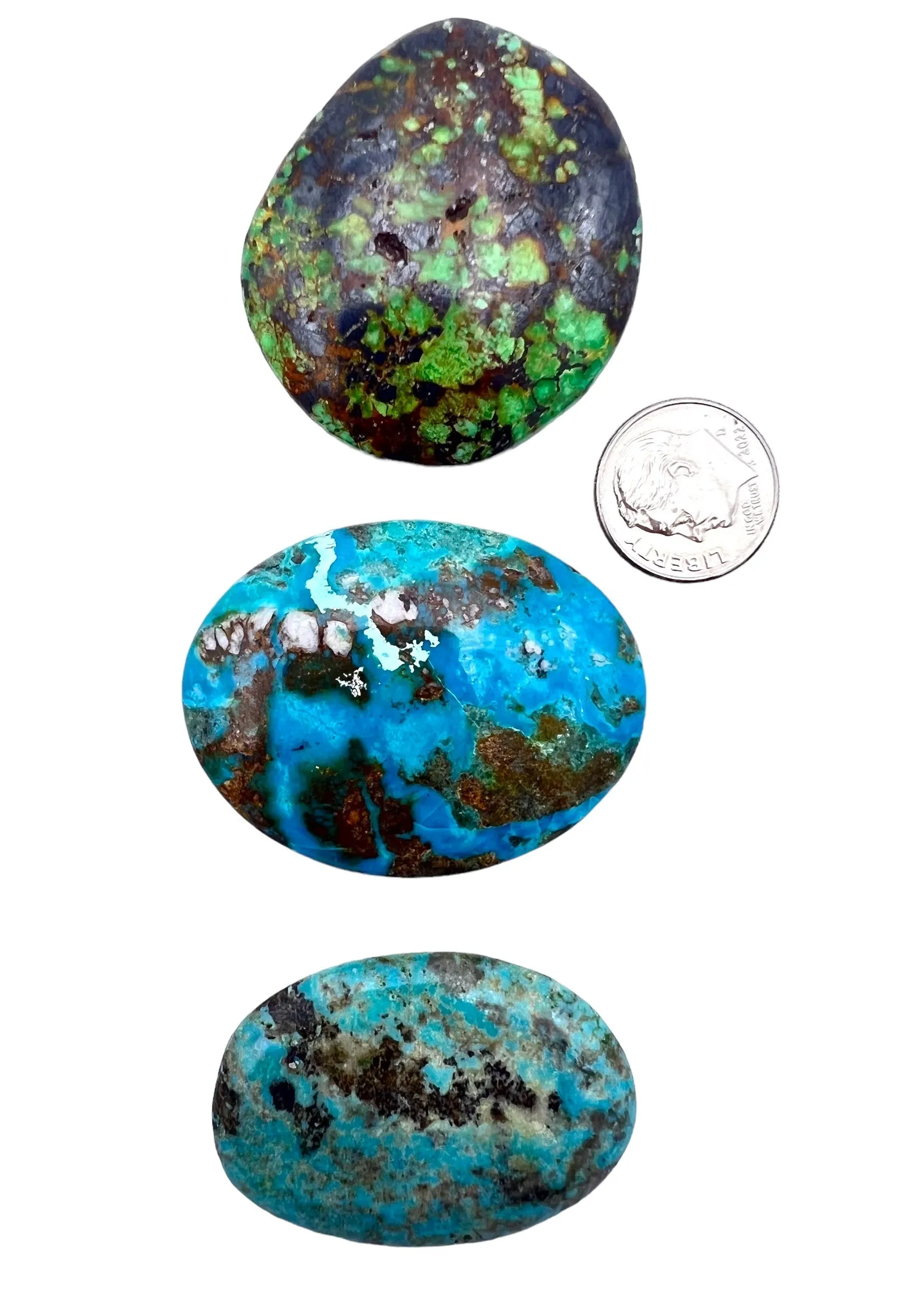 Chinese Turquoise (China) BIG Freeform Cabochons (Select 1 Stone)