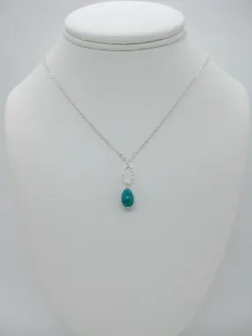 Chrysanthe: Turquoise Necklace - n500