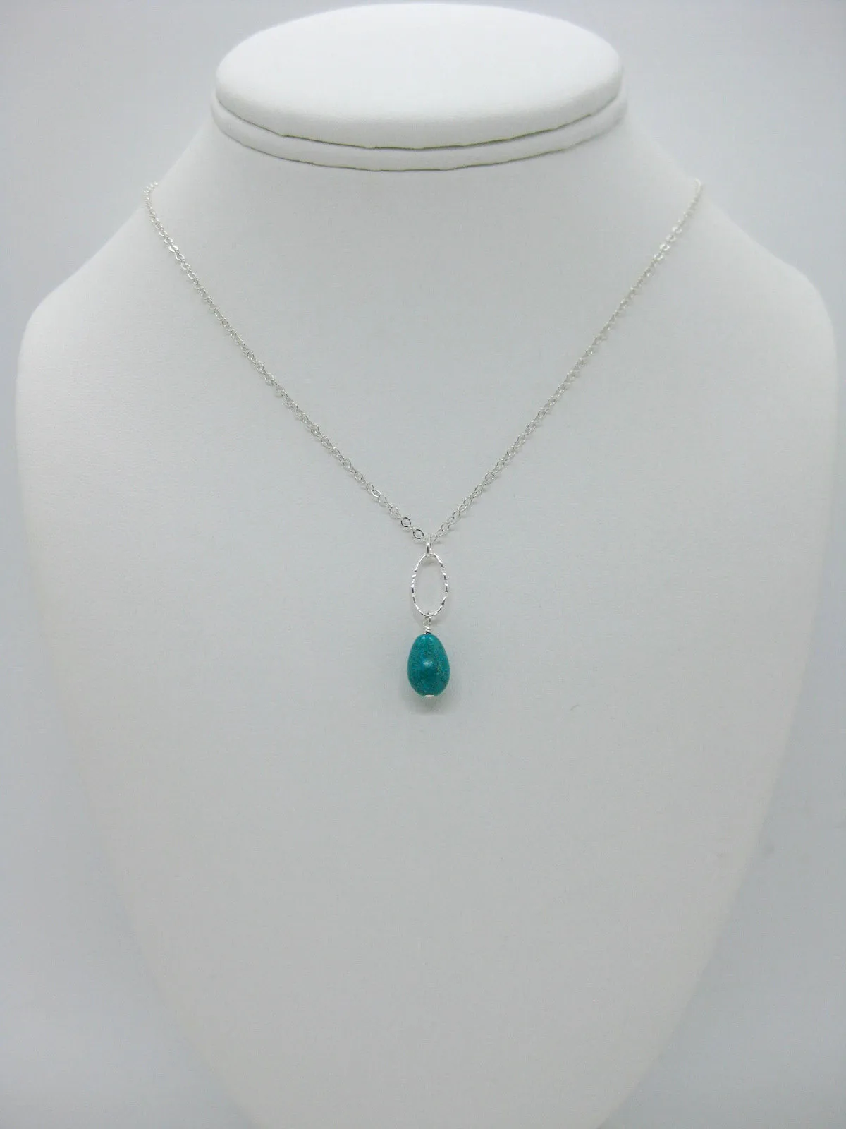 Chrysanthe: Turquoise Necklace - n500