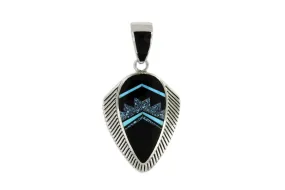 David Rosales Ithaca Peak Turquoise Pendant