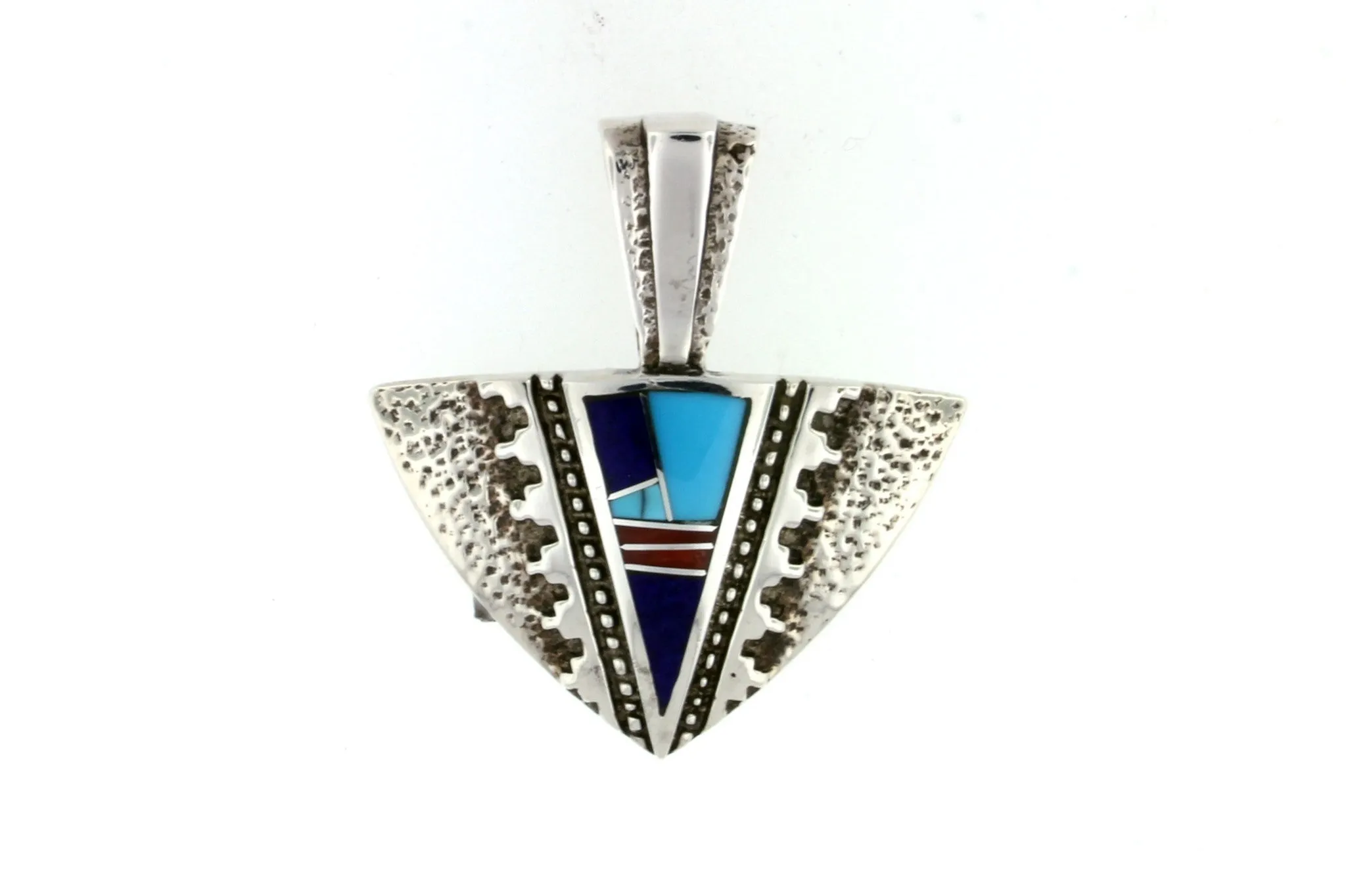 David Rosales Turquoise Arrow Pendant