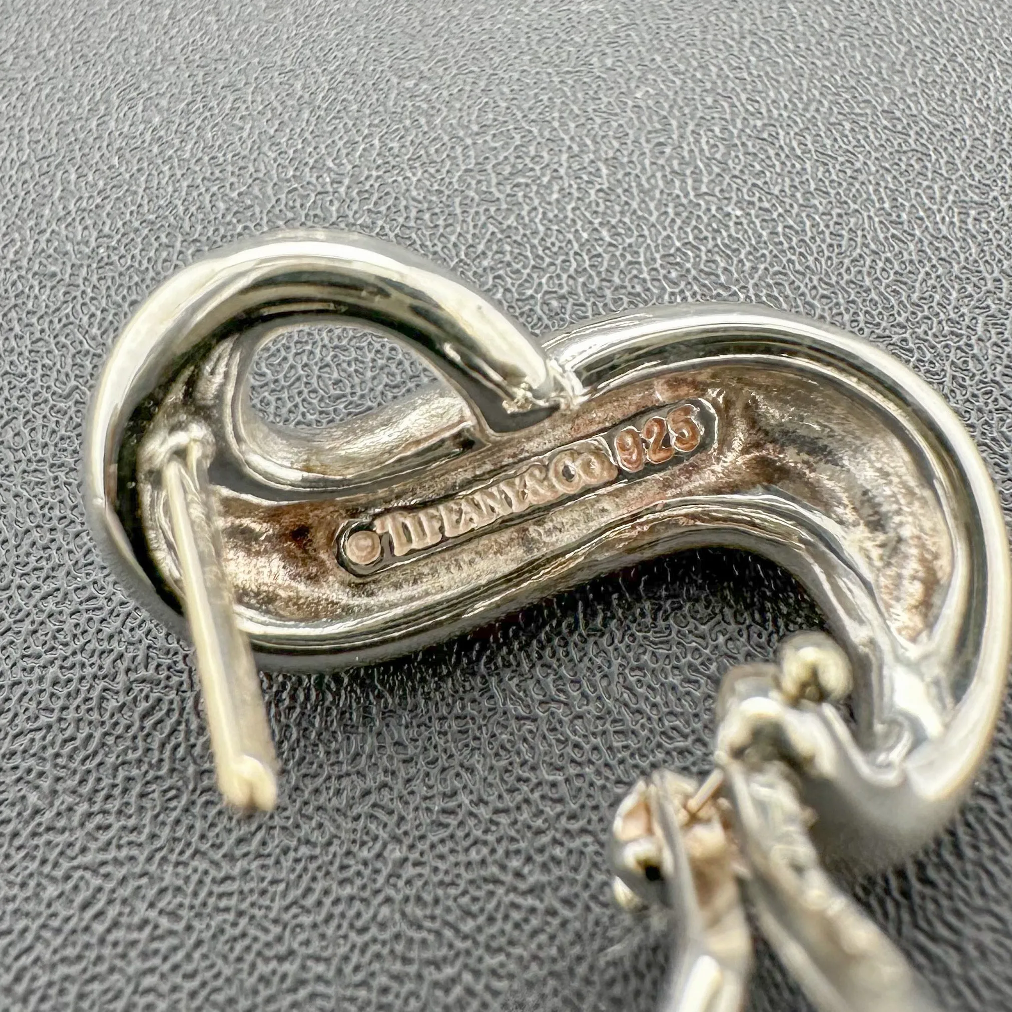 Estate Tiffany & Co. SS Infinity Earrings