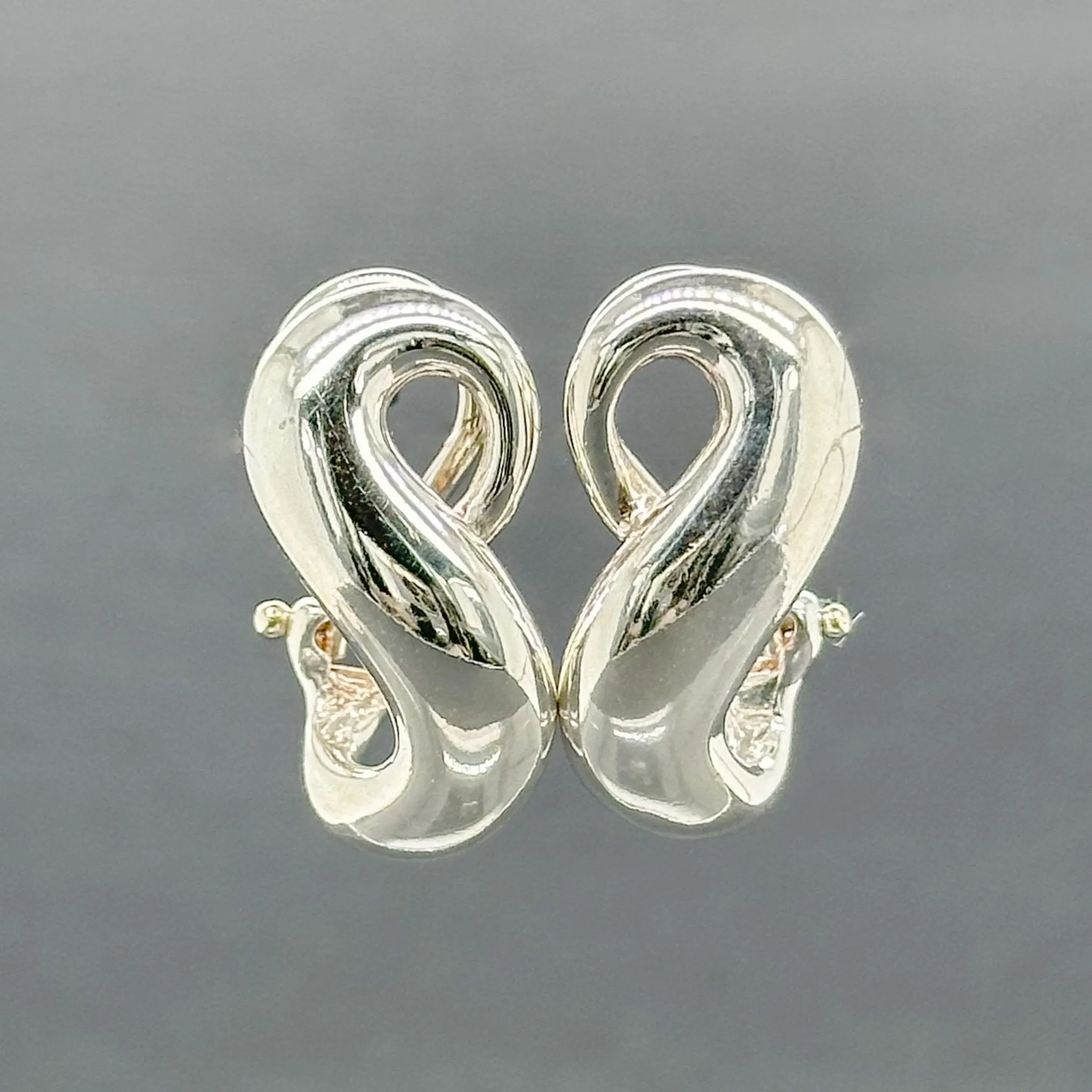 Estate Tiffany & Co. SS Infinity Earrings