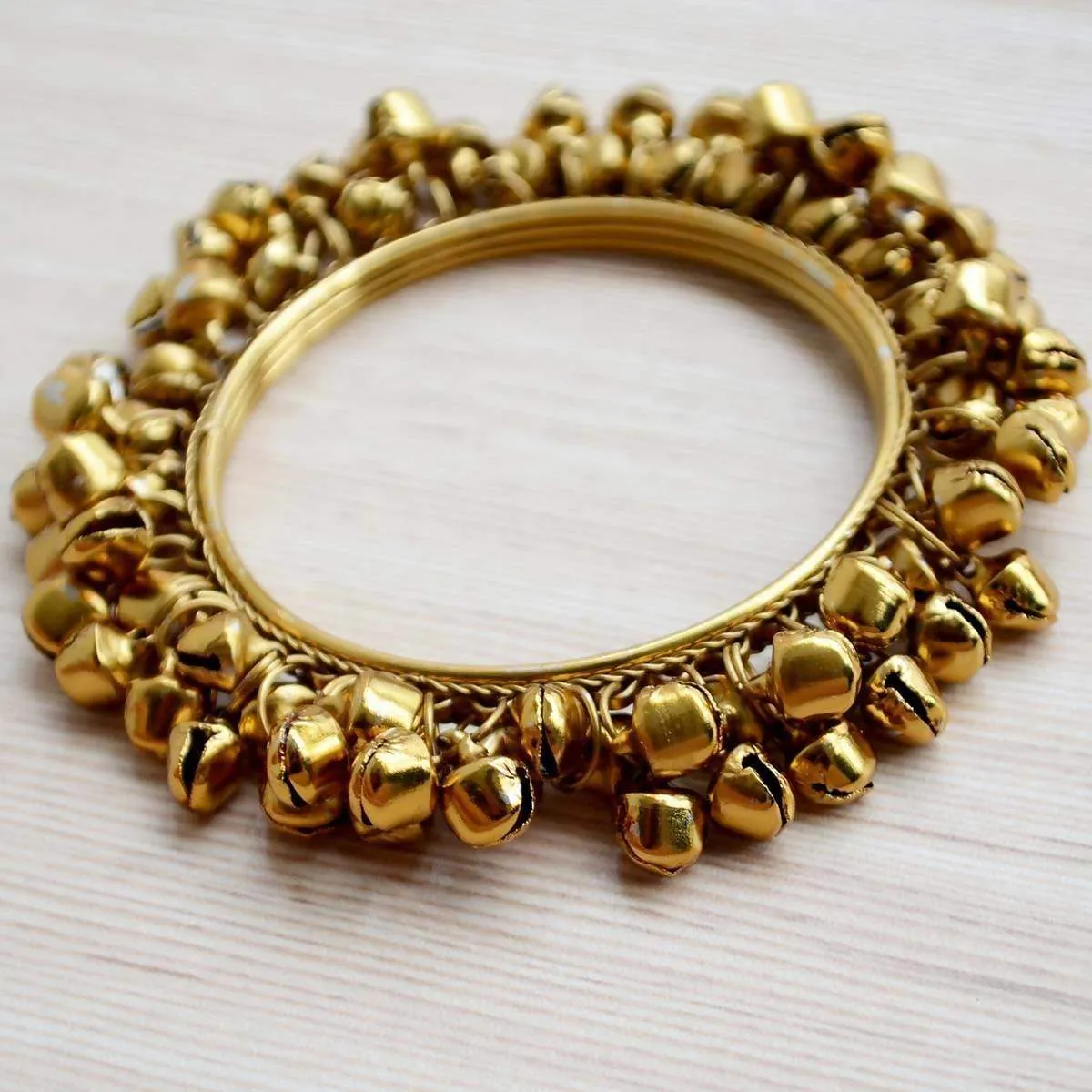 Gold Ghungroo Bangle | Indian Bangle | Indian Jewelry | Must Have Jewelry