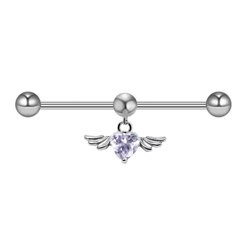 Heart of an Angel Industrial Barbell