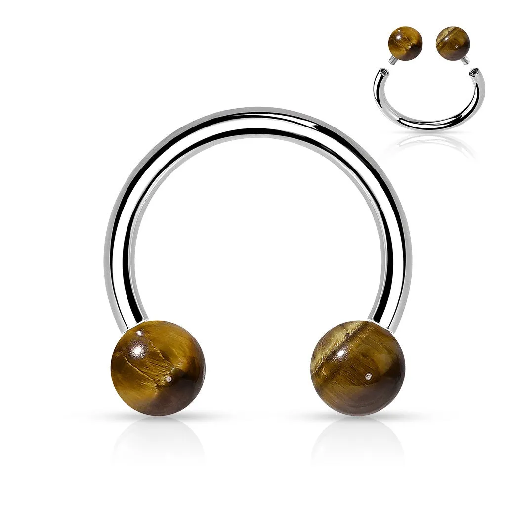 Horseshoe - 16g Tigers Eye