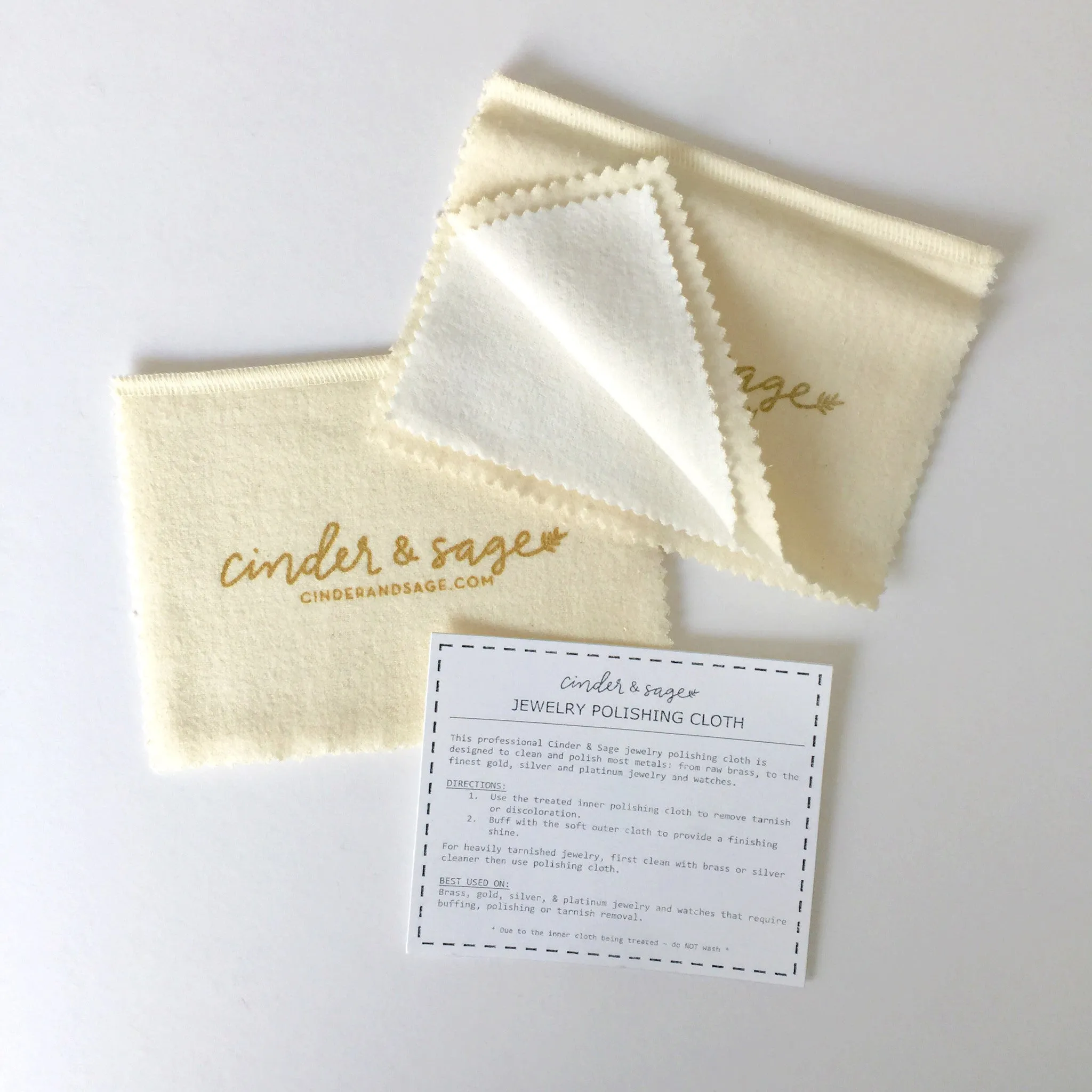 Jewelry Polishing Cloth