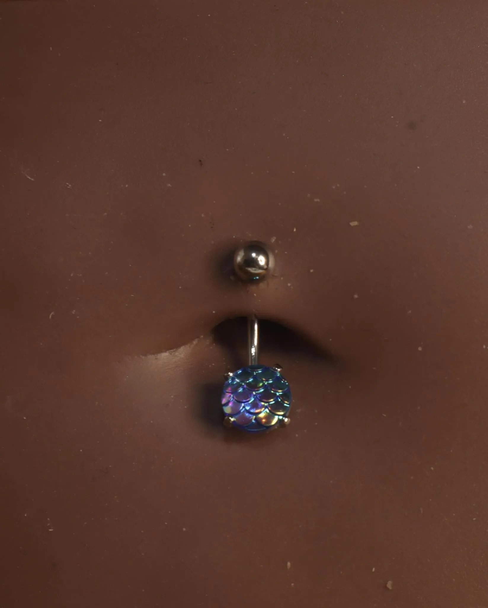 Multi Color Mermaid Navel Belly Ring Piercing