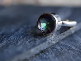 Mystic Topaz Akoni Ring - Round