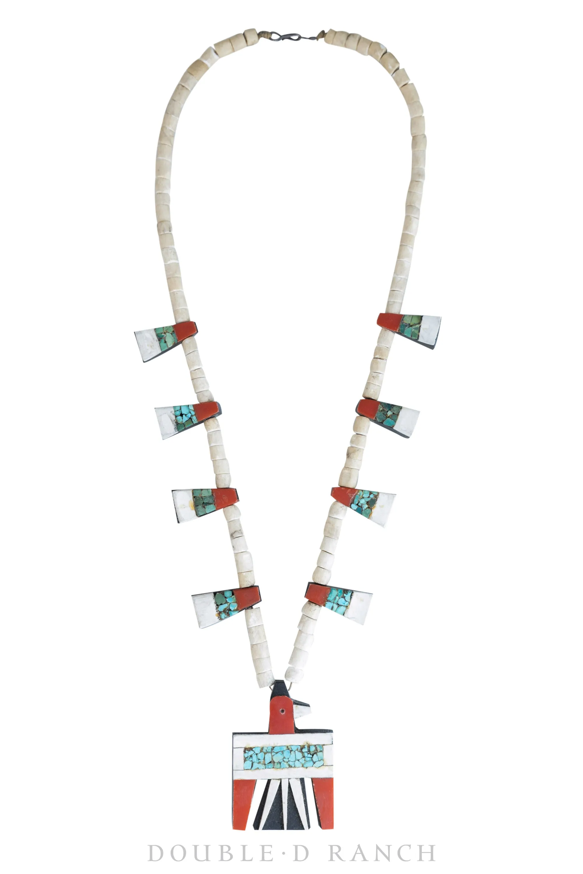 Necklace, Thunderbird, Santo Domingo, Depression, Vintage ‘40s, 1673