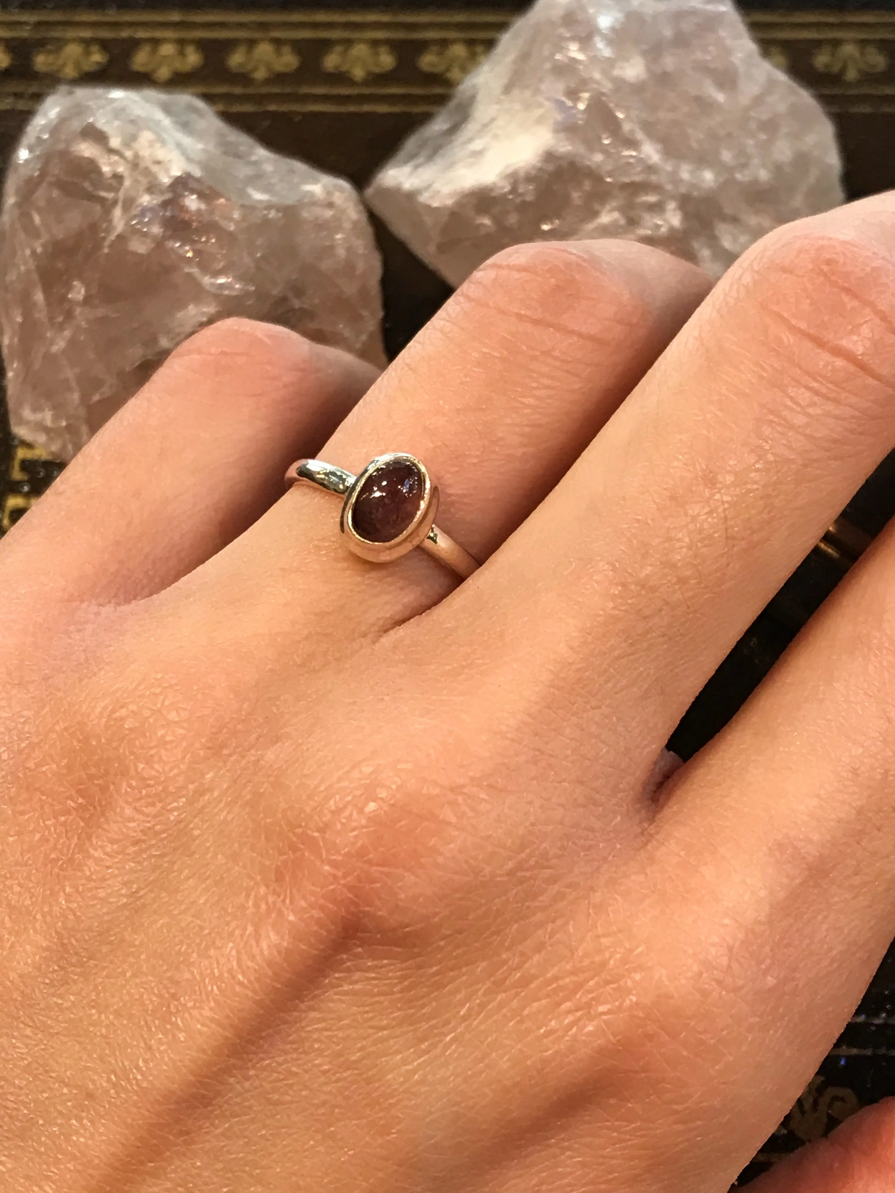 Pink Tourmaline Ari Ring