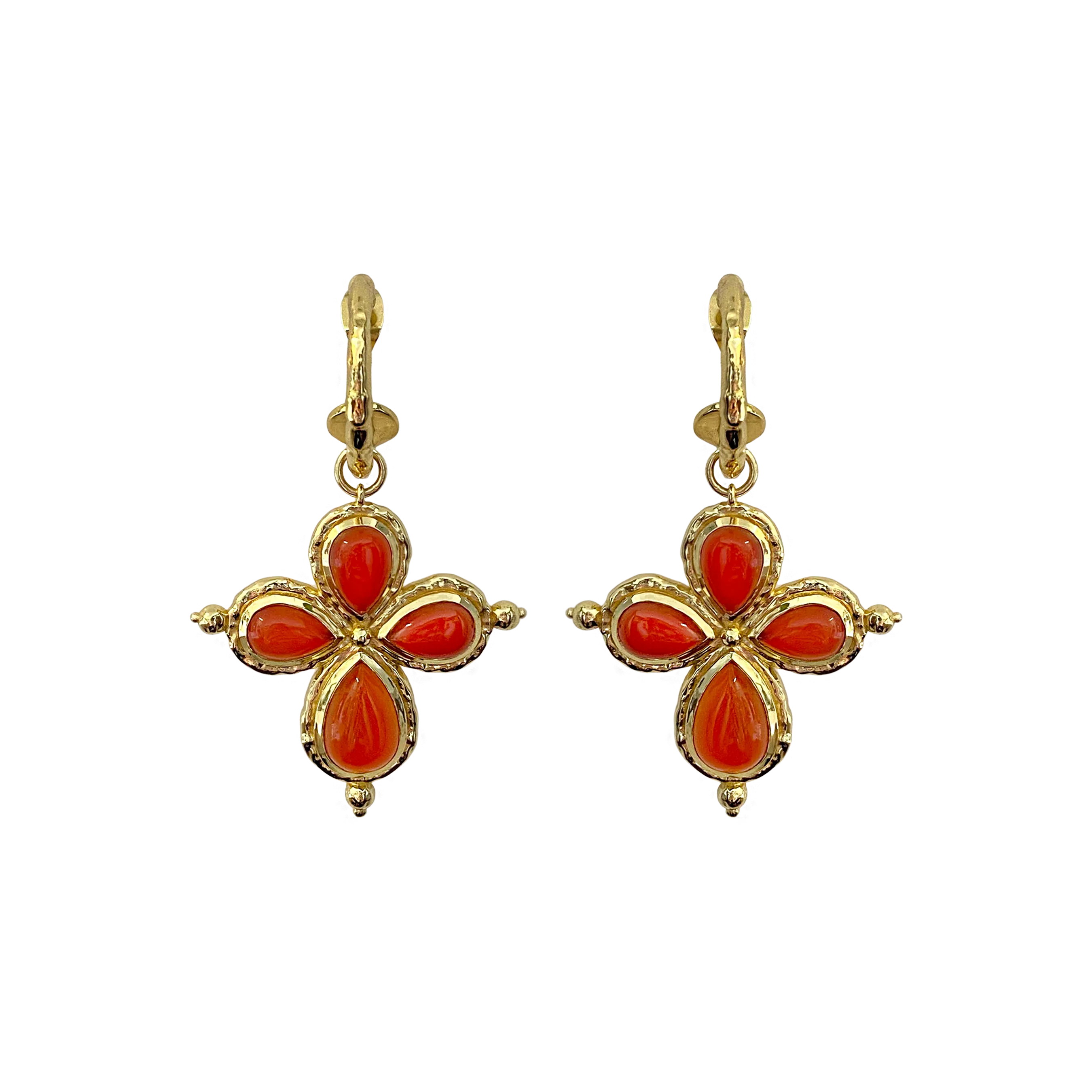 ROSALIA Earrings | Red Onyx