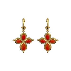 ROSALIA Earrings | Red Onyx