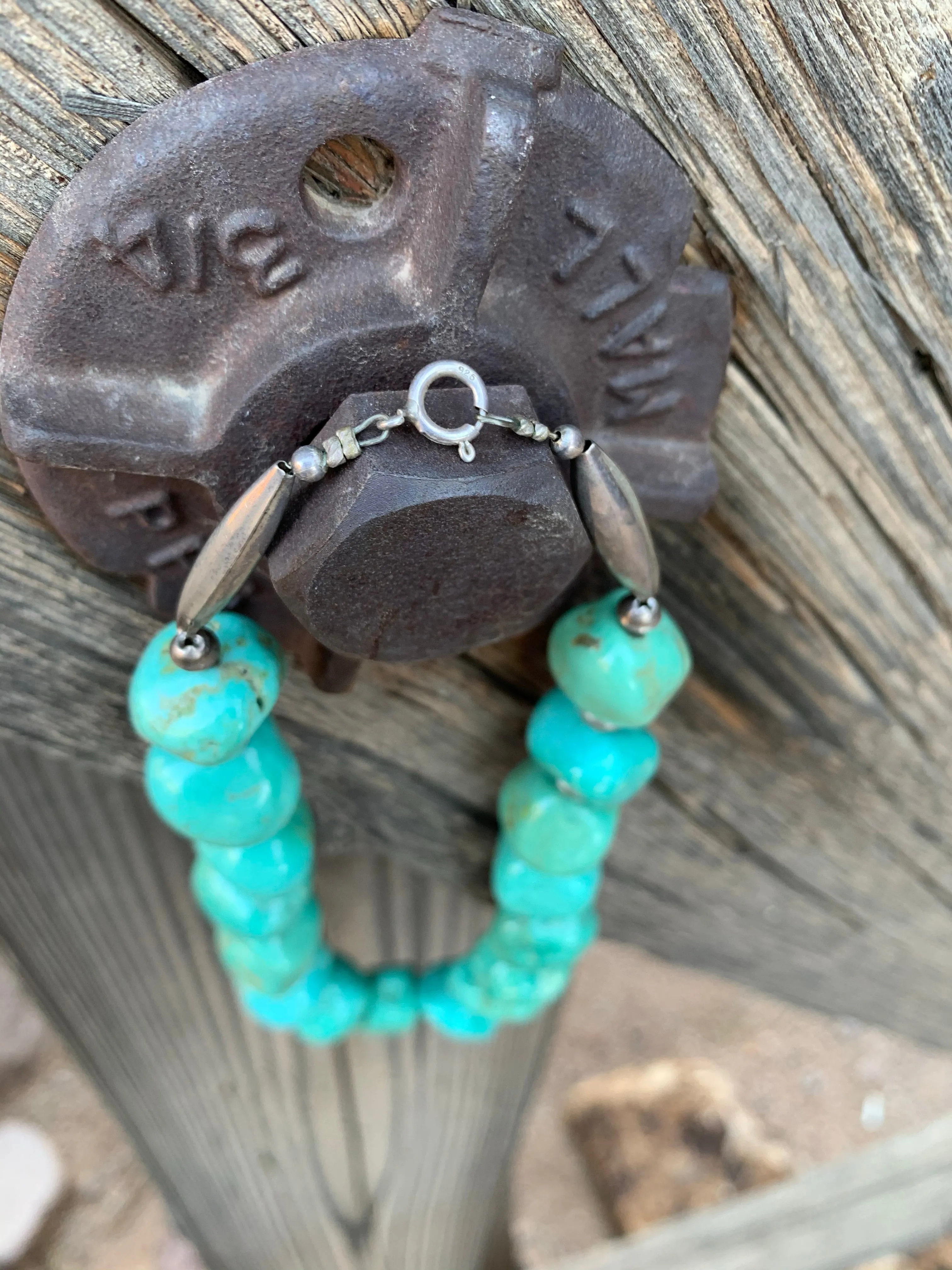 Royston Turquoise Nugget necklace