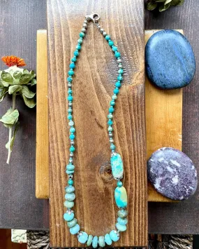 Skyline Turquoise necklace