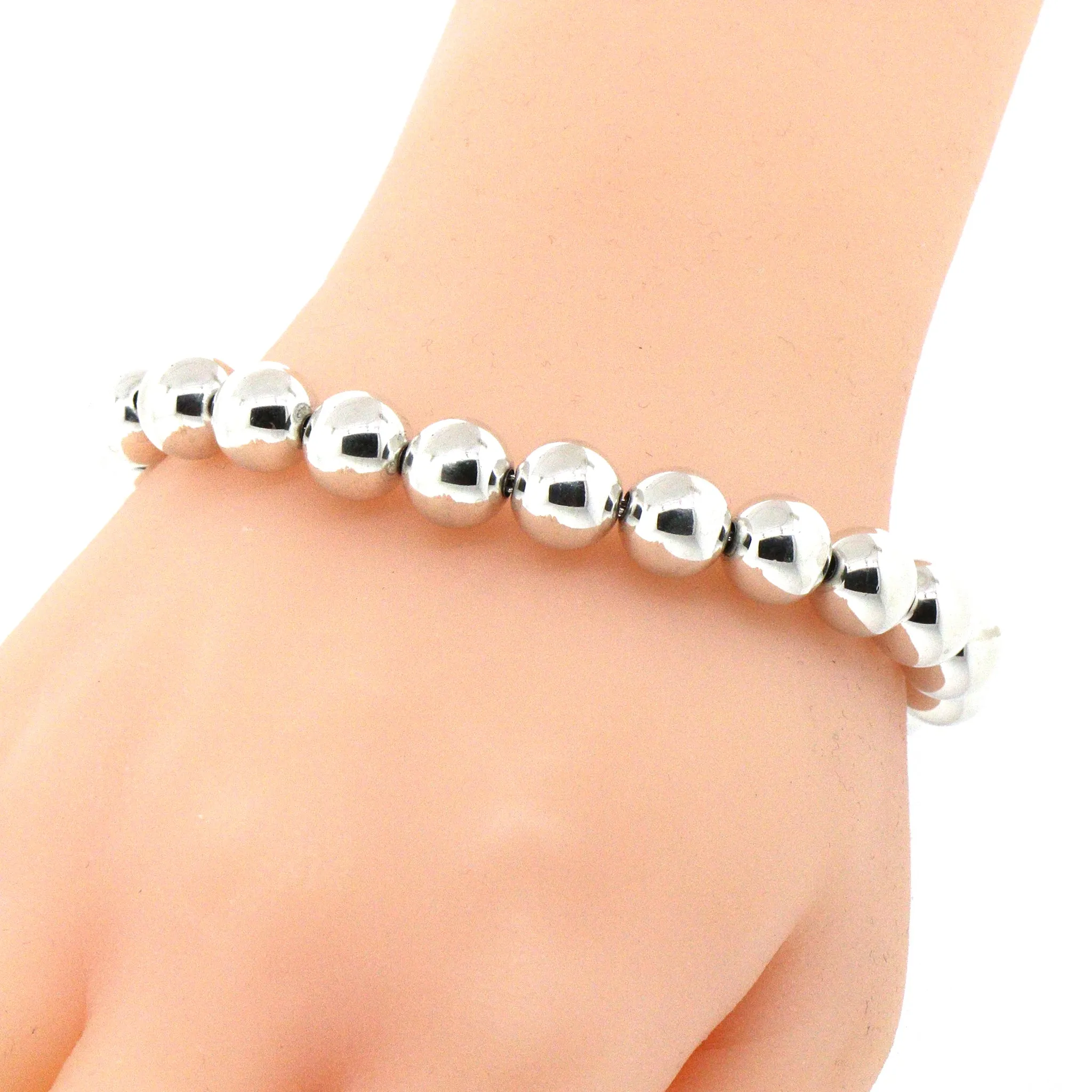 Tiffany & Co. Sterling Silver Ball Bead Bracelet