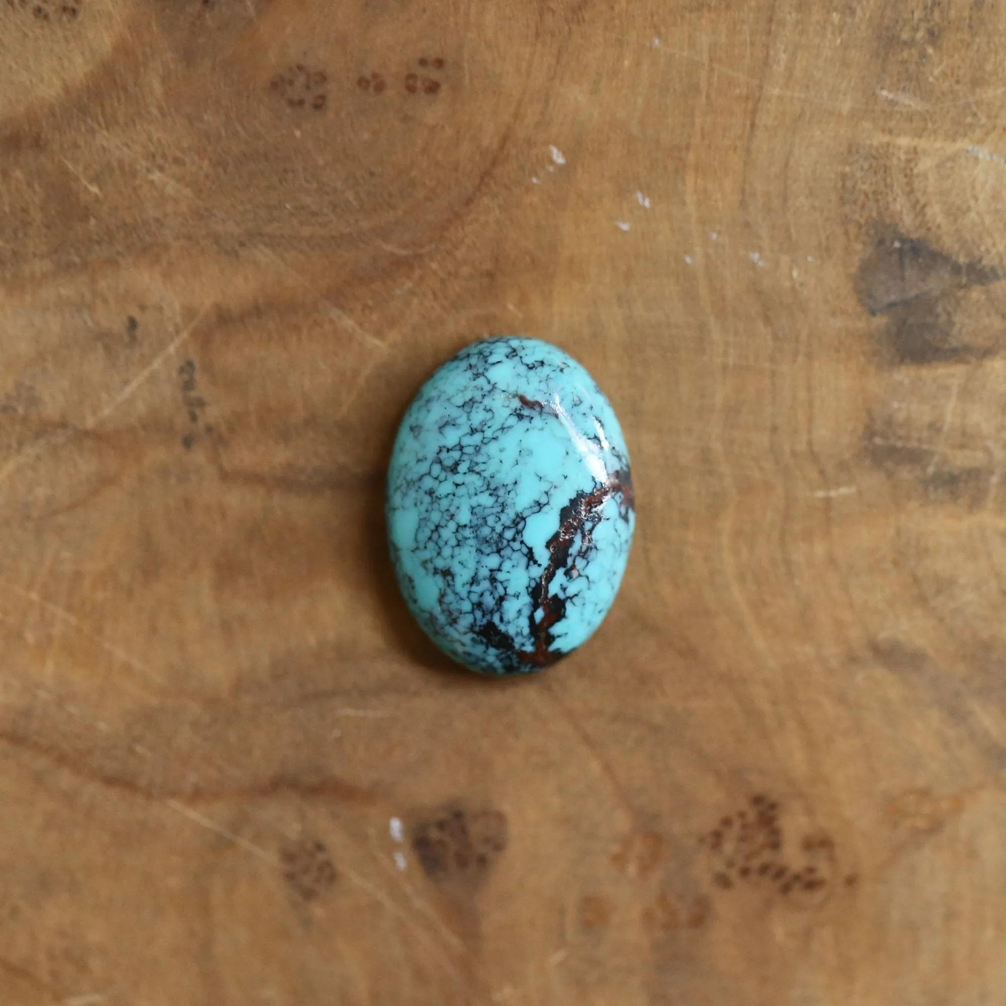 Turquoise Chloe Ring - Unique Silversmith Ring - OOAK Turquoise Ring - Silversmith Ring