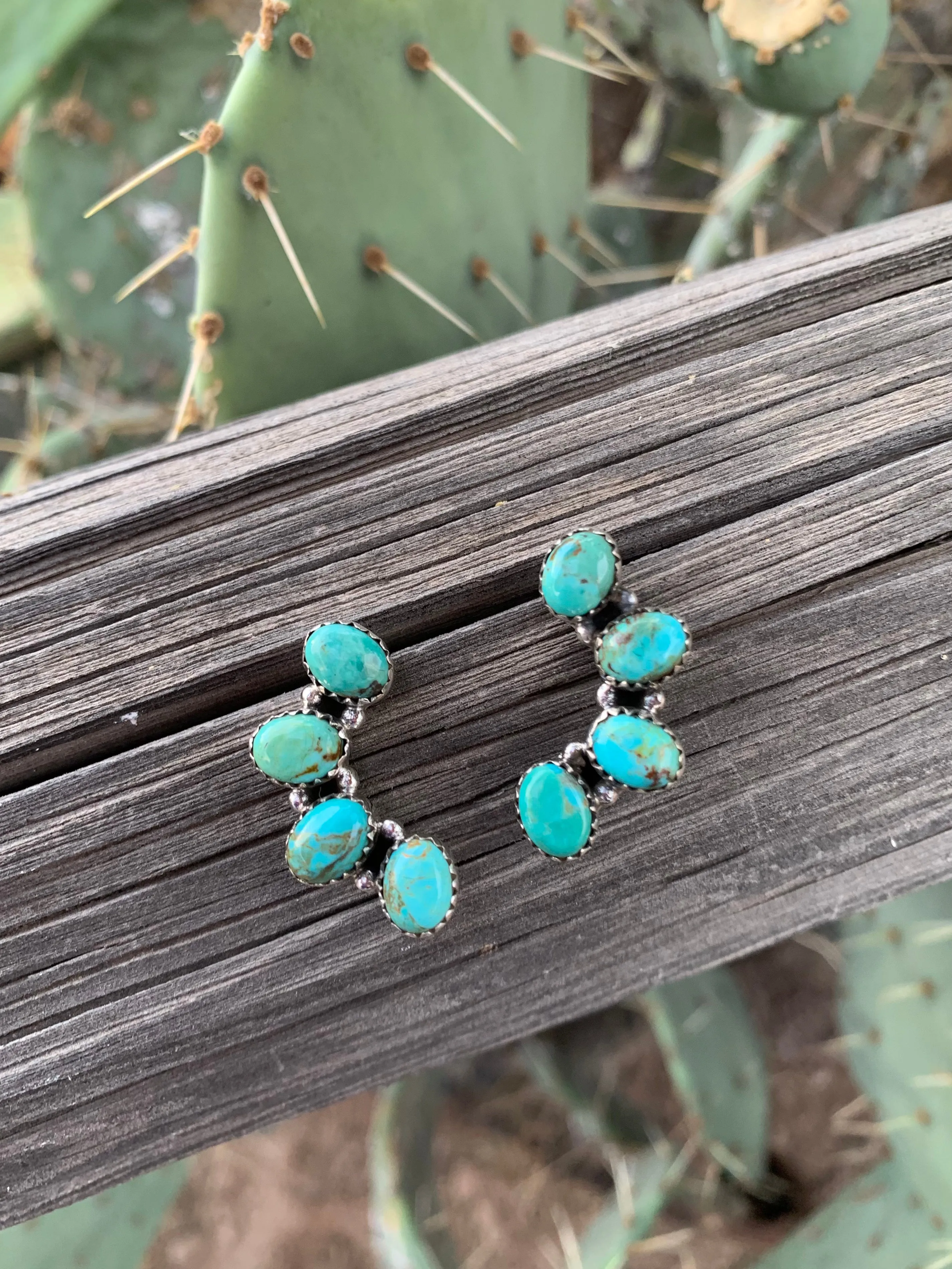 Turquoise Post earrings