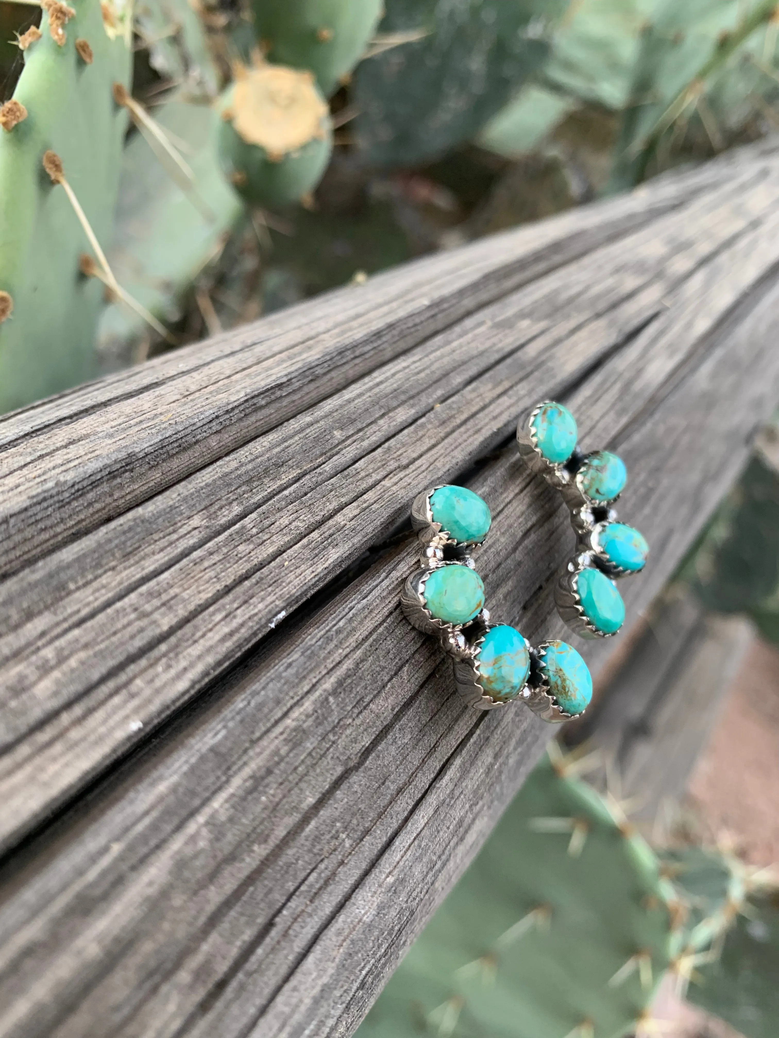 Turquoise Post earrings