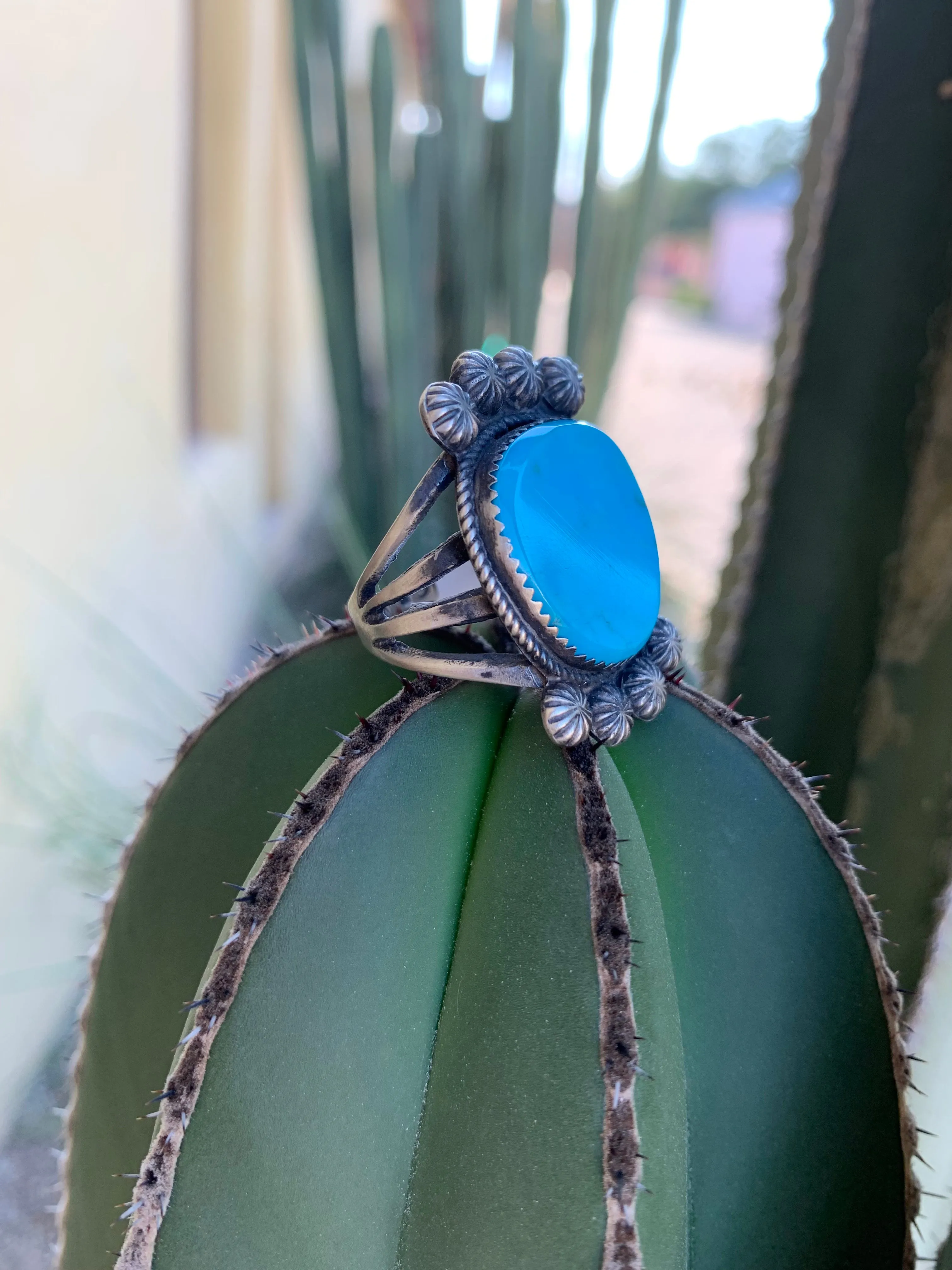 Turquoise ring size 10