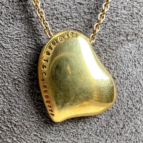 Vintage Elsa Peretti Full Heart Necklace