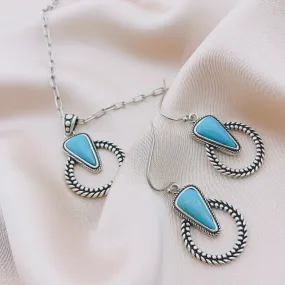 Women's Fashion Turquoise Western Antique Vintage Jewelry Sets